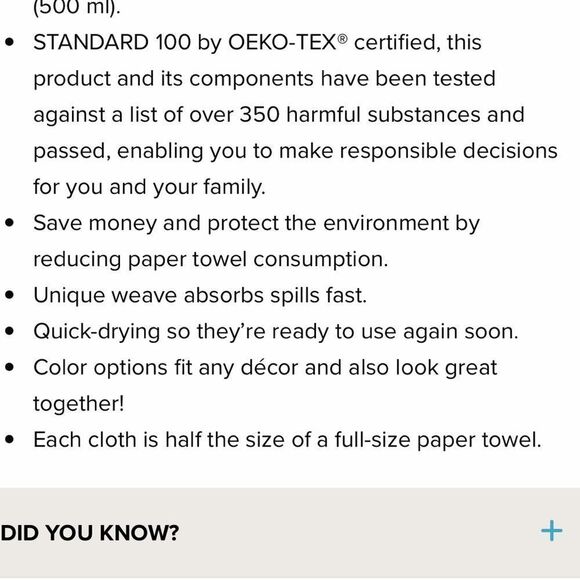 Norwex Counter Cloths Set of 3 Vanilla/mushroom/amethyst NWT - Picture 10 of 14